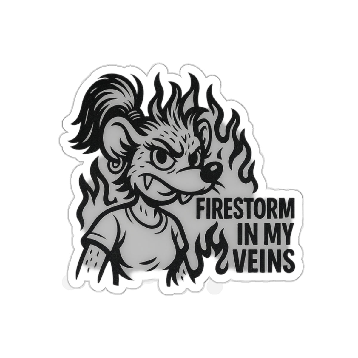 Rage – Wild Firestorm Of The Rebelverse Sticker
