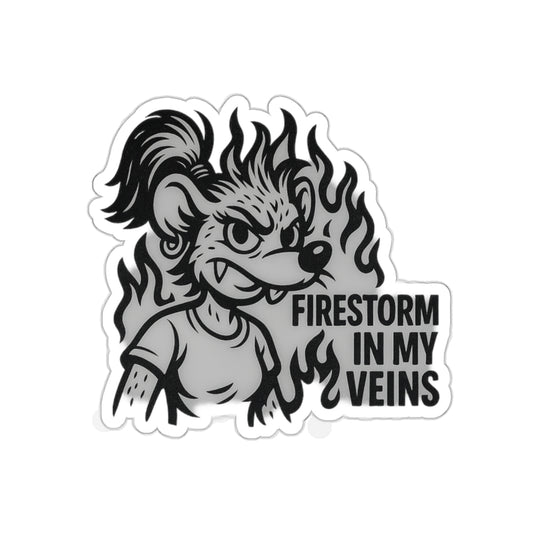 Rage – Wild Firestorm Of The Rebelverse Sticker