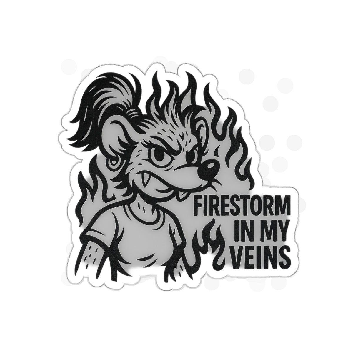 Rage – Wild Firestorm Of The Rebelverse Sticker