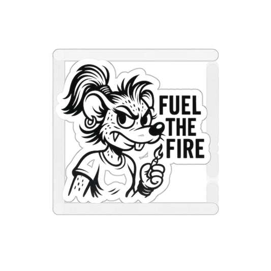 Lawless Sticker – Rat Rebel Fuel The Fire