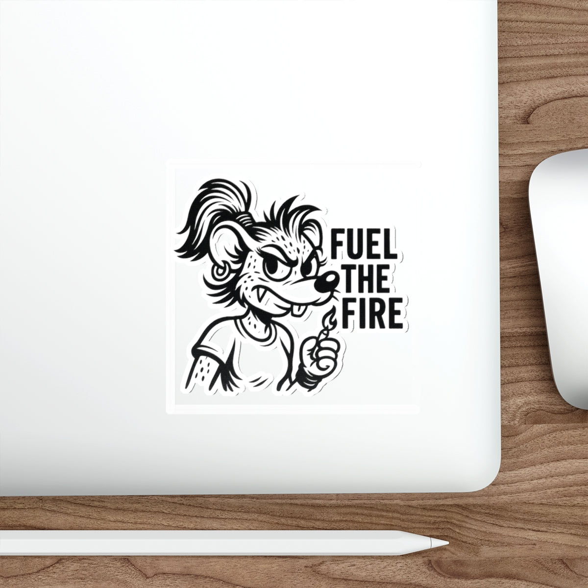 Lawless Sticker – Rat Rebel Fuel The Fire
