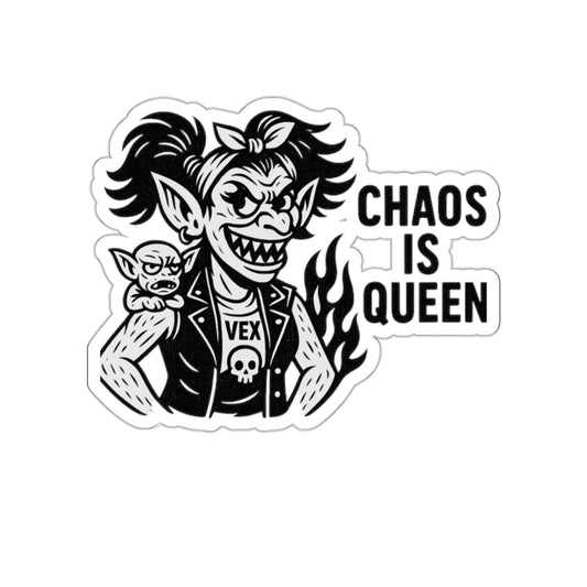 Monster Maa Vex – Outlaw Queen of Suburbia Sticker