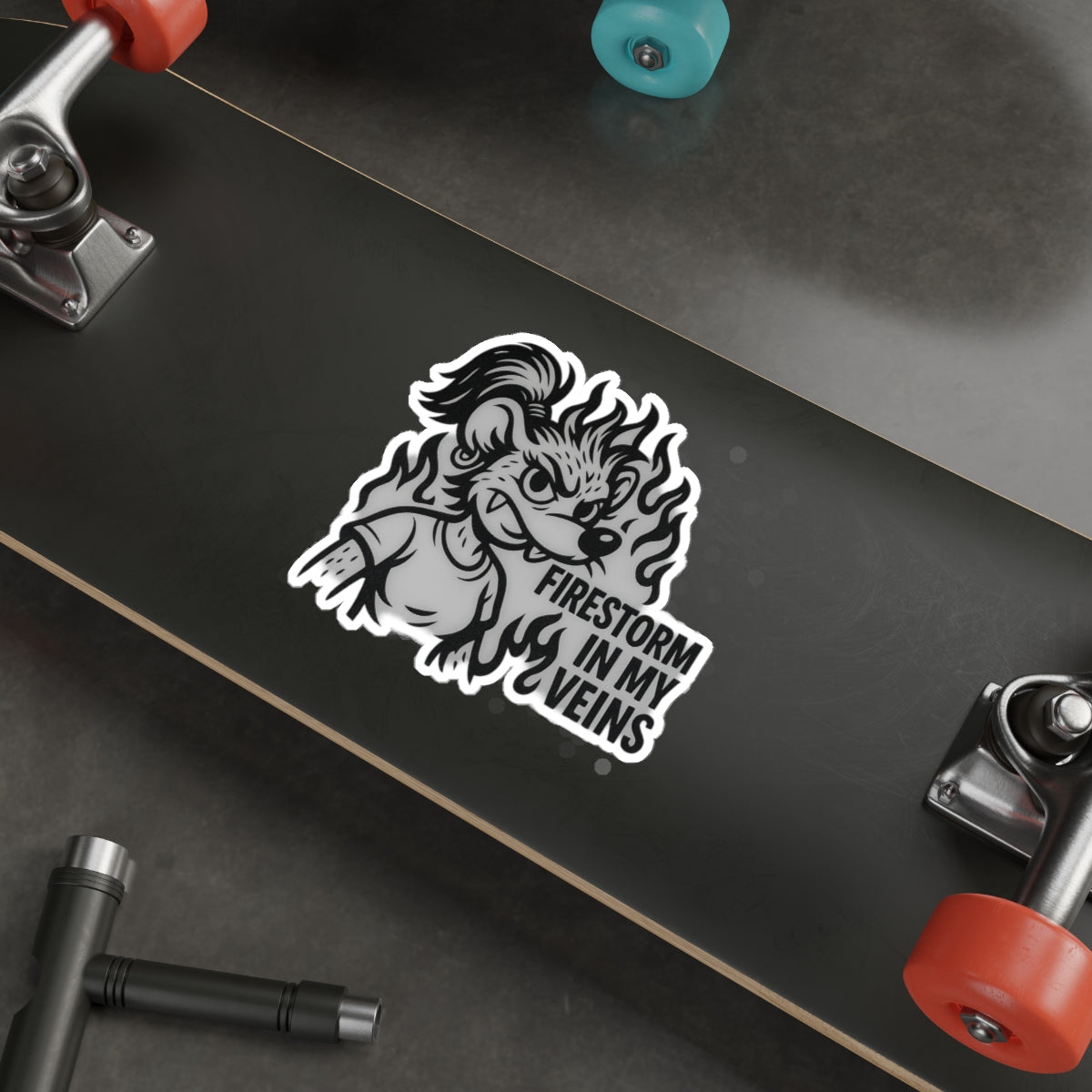 Rage – Wild Firestorm Of The Rebelverse Sticker