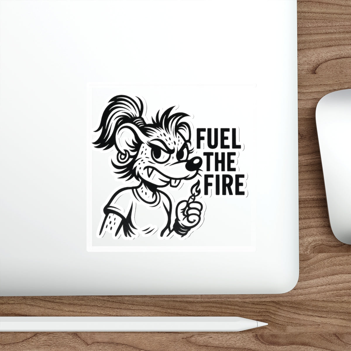 Lawless Sticker – Rat Rebel Fuel The Fire