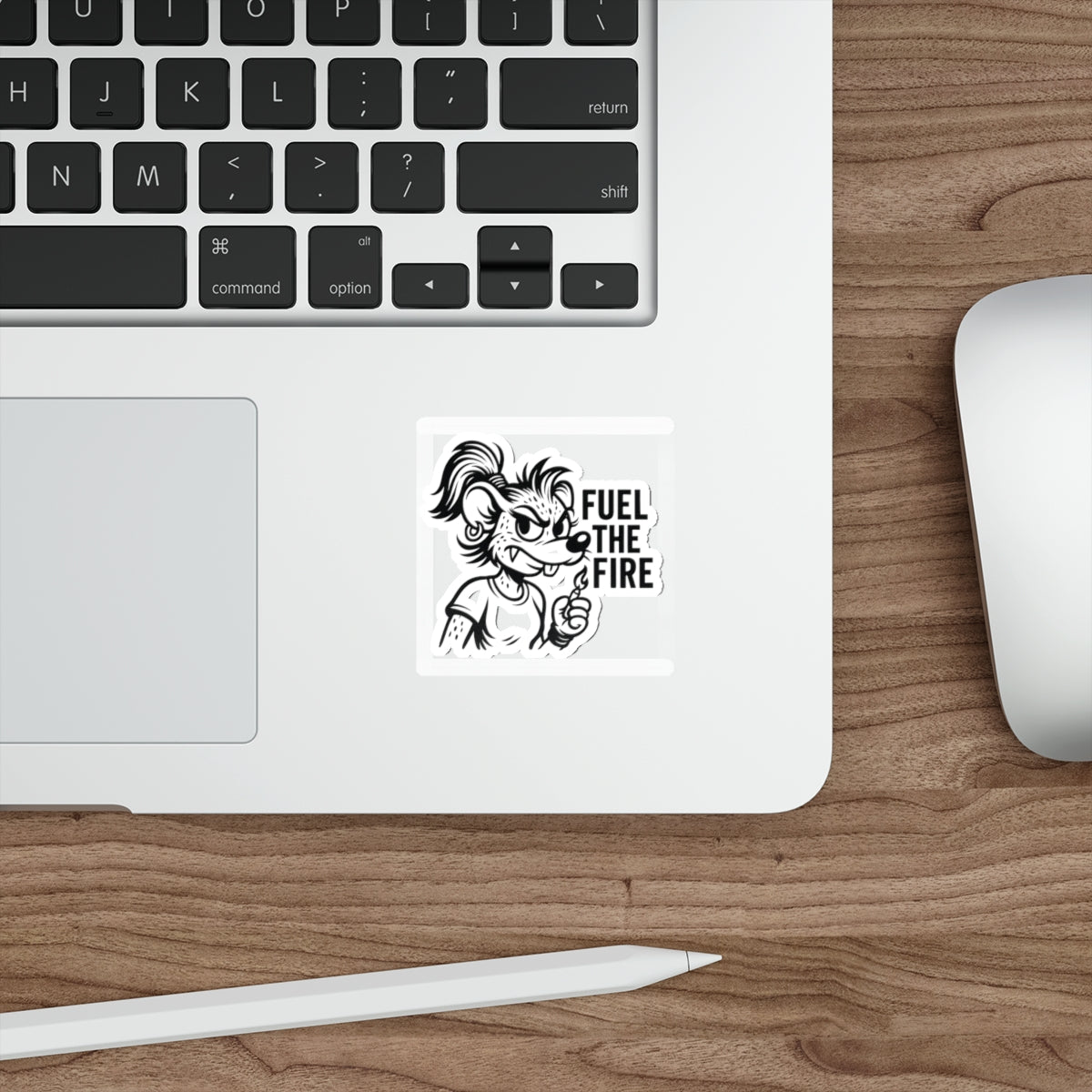 Lawless Sticker – Rat Rebel Fuel The Fire