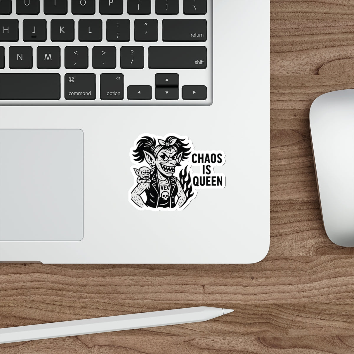 Monster Maa Vex – Outlaw Queen of Suburbia Sticker