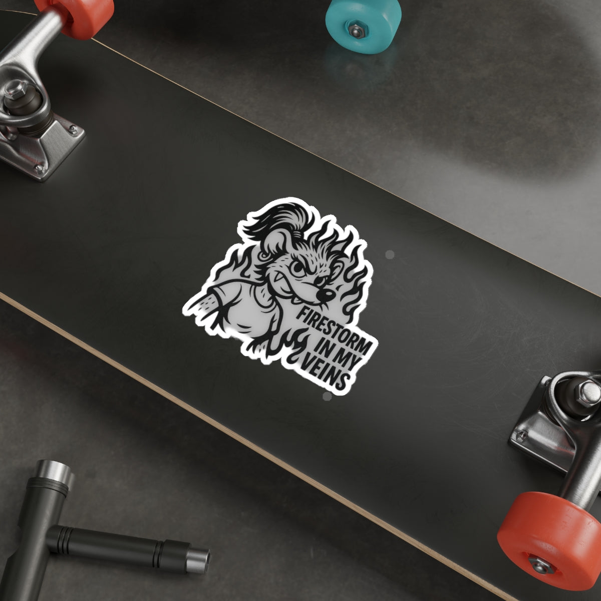 Rage – Wild Firestorm Of The Rebelverse Sticker