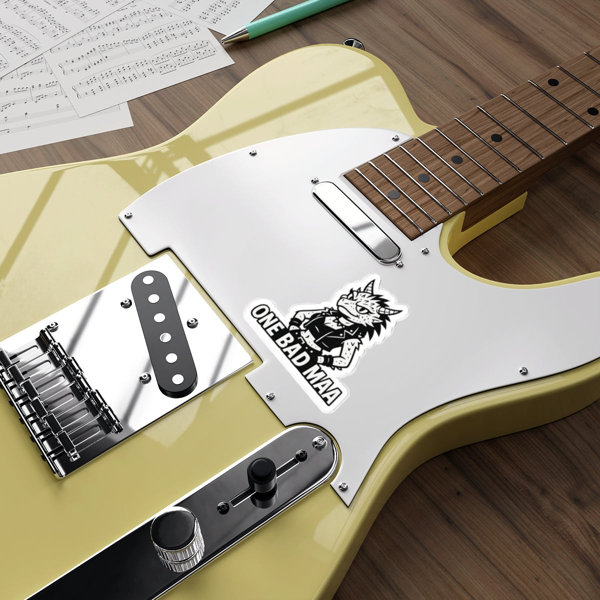Desert Queen of Trouble - One Bad Maa Rebel Sticker – Horned Toad Rebel Decal