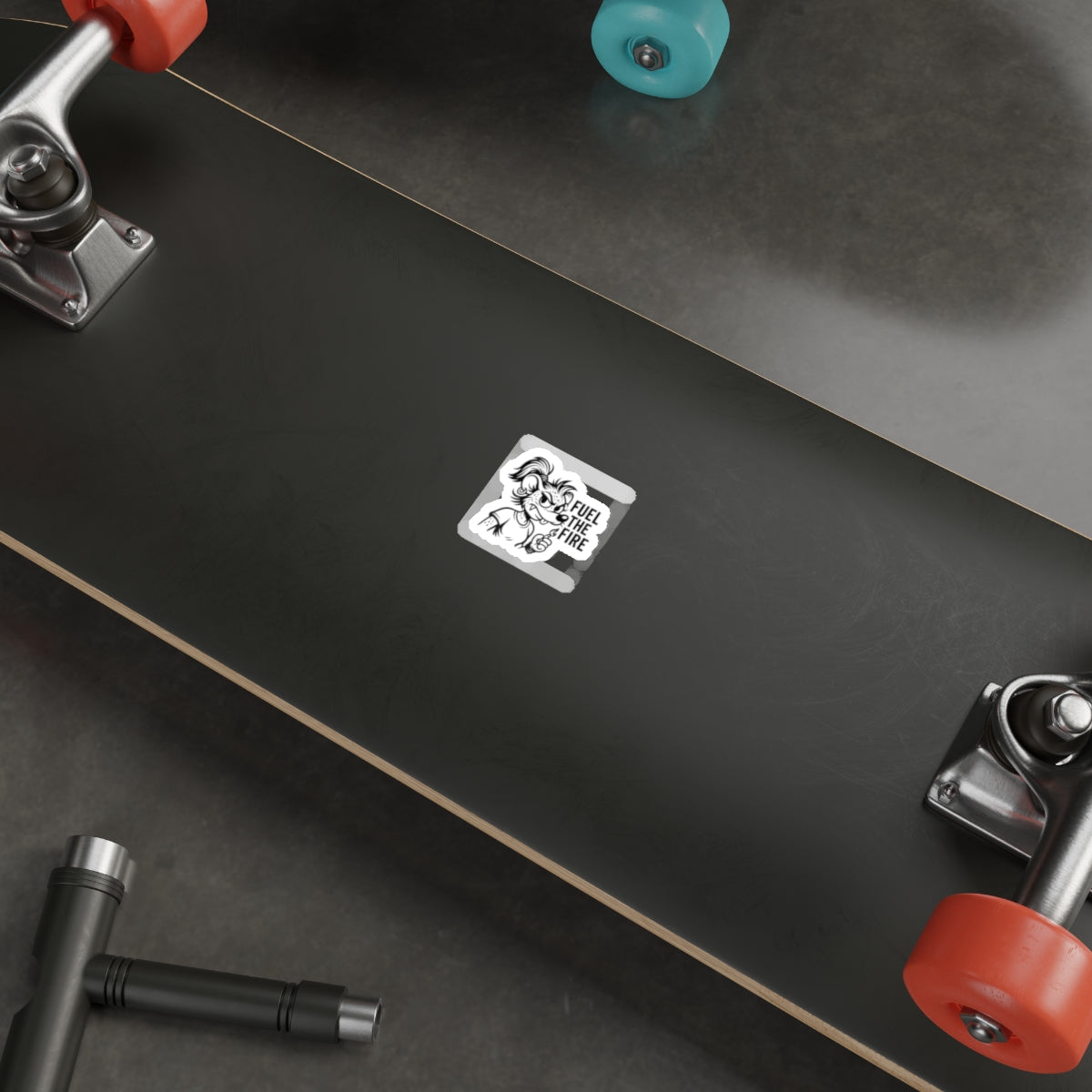 Lawless Sticker – Rat Rebel Fuel The Fire