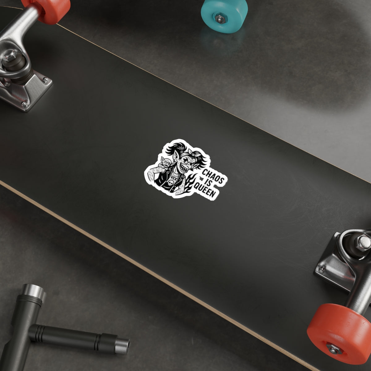 Monster Maa Vex – Outlaw Queen of Suburbia Sticker