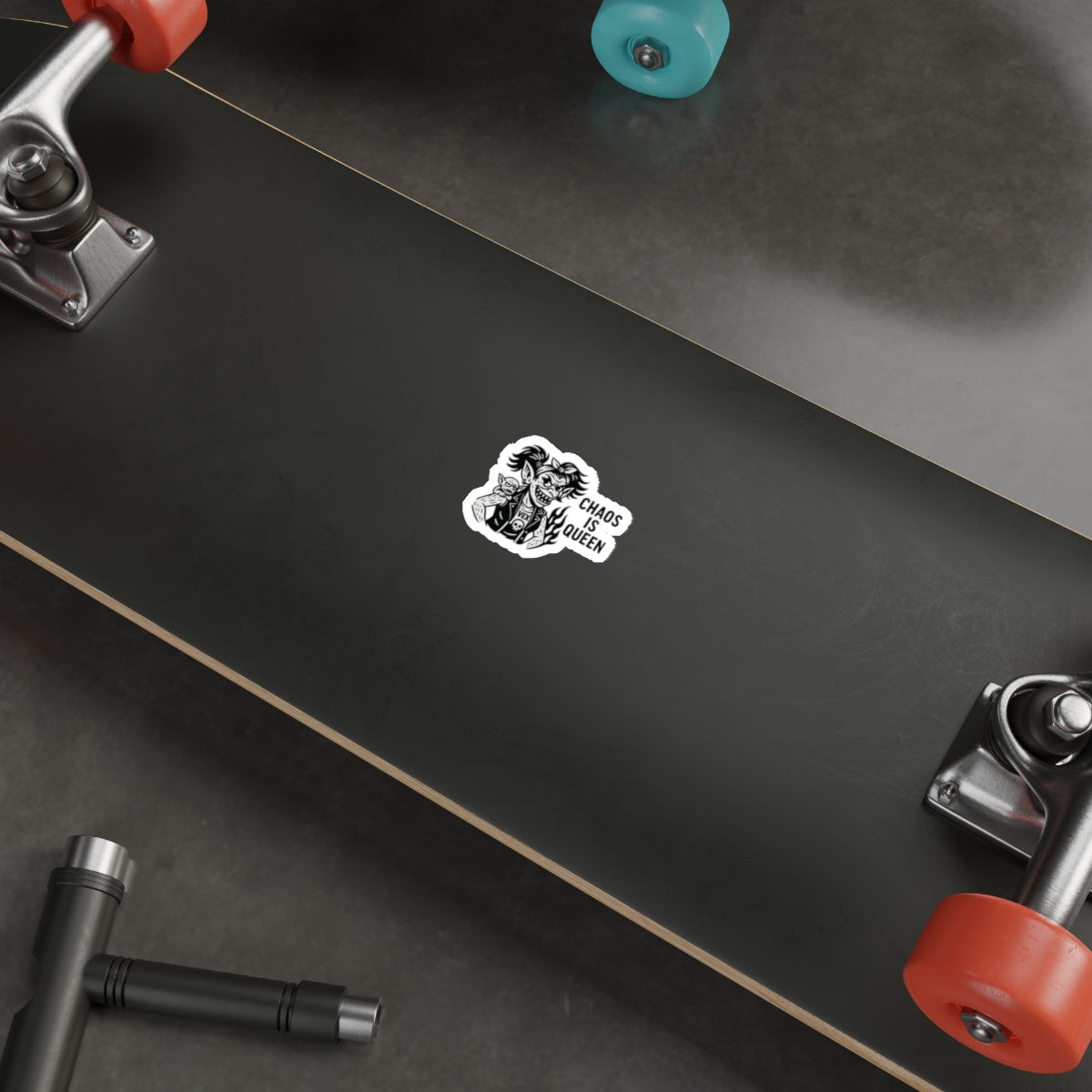 Monster Maa Vex – Outlaw Queen of Suburbia Sticker