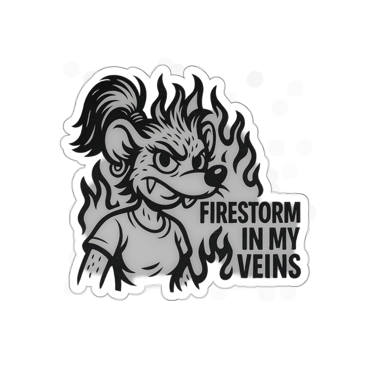 Rage – Wild Firestorm Of The Rebelverse Sticker